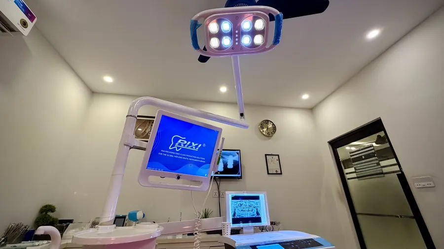 The view from the dental chair